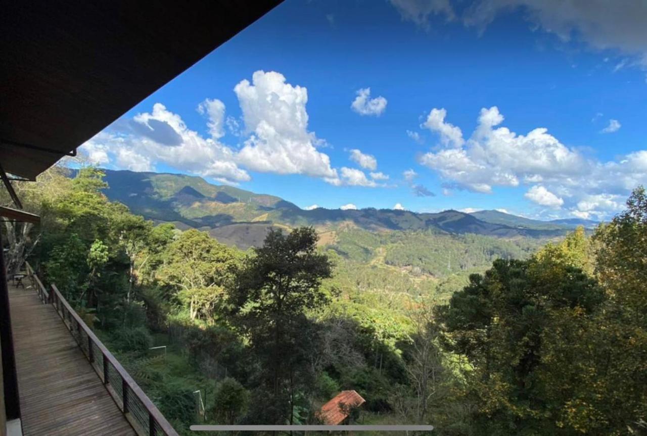 Casa De Vidro Com Vista Mantiqueira - Com Cafe E Staff Villa Campos do Jordao Luaran gambar