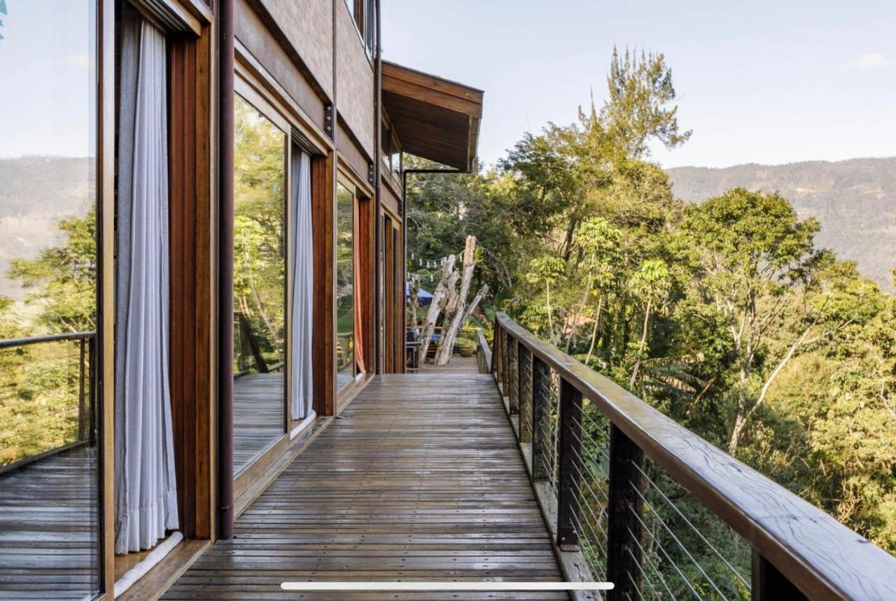 Casa De Vidro Com Vista Mantiqueira - Com Cafe E Staff Villa Campos do Jordao Luaran gambar